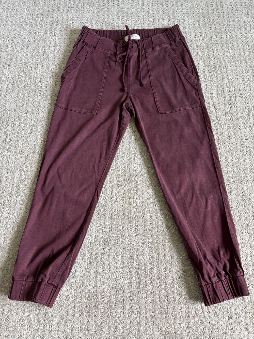 cloth & stone Mauve Drawstring Jogger Pants Women’s Size Medium